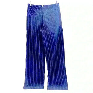 NWT Free People Striped Linen & Cotton Pants Women's Size 0
